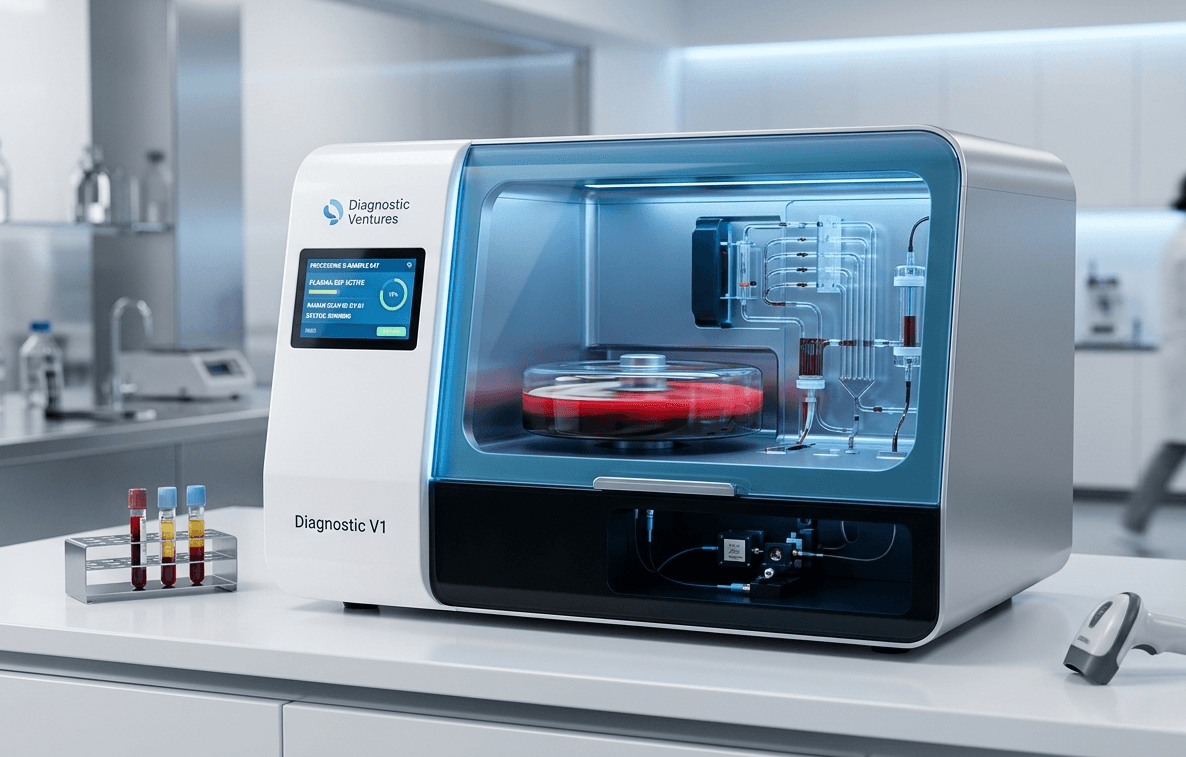 Clarity ID diagnostic instrument in a laboratory